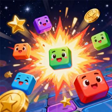 Colour Chase online game cover on Gamefunday