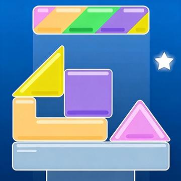 Geometry Tower online game cover on Gamefunday