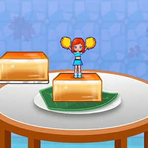 Jumping Girl online game cover on Gamefunday