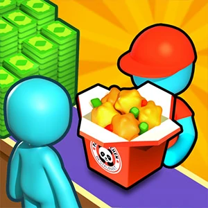 Panda Kitchen Idle Tycoon online game cover on Gamefunday