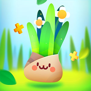 Pocket Plants Garden online game cover on Gamefunday