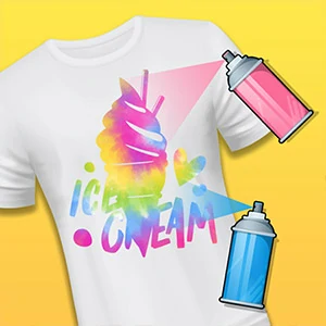 Shirt Dye Diy online game cover on Gamefunday