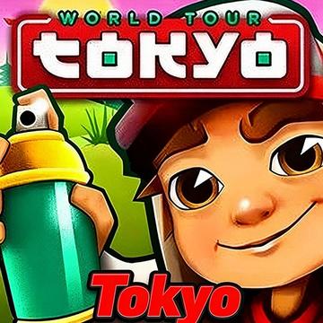 Subway Surfers Tokyo online game cover on Gamefunday
